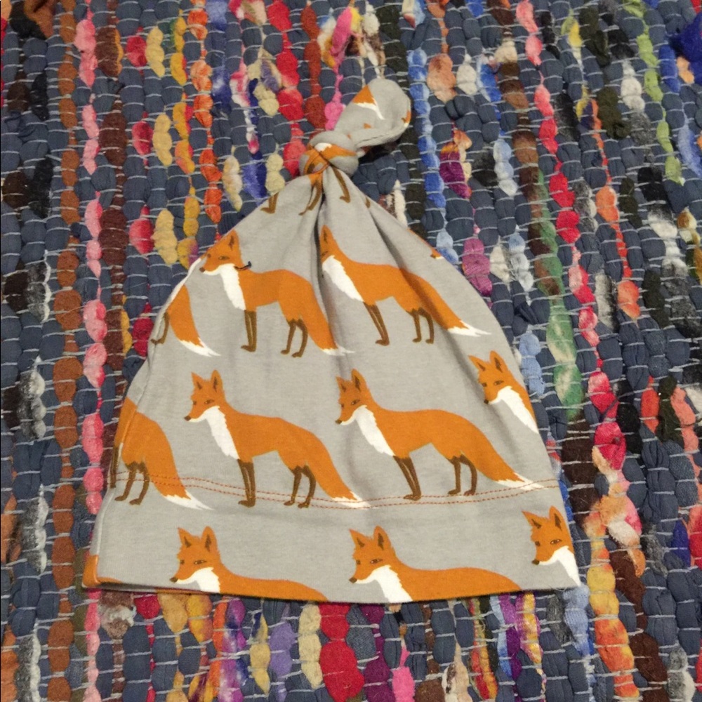 New! Baby fox hat.